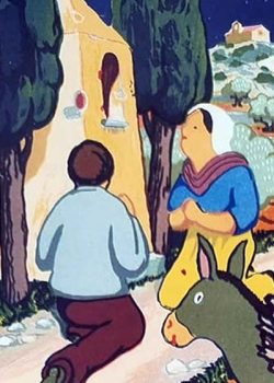 priere devant l'oratoire